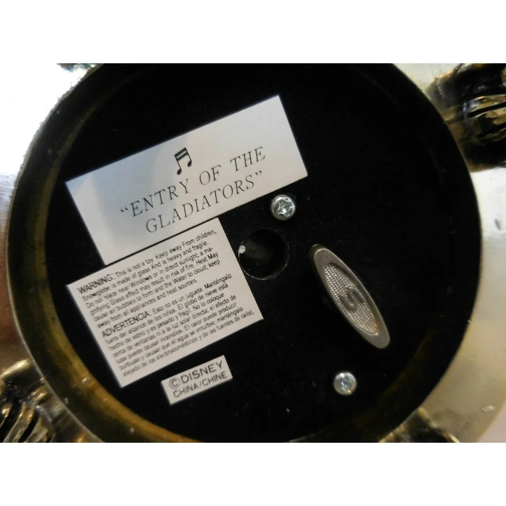Disney Dumbo Master Of Animation Snow Globe Ward Kimball Turning Rare HTF